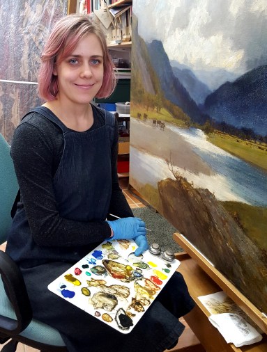 Sarah Bayliss painting conservation and restoration